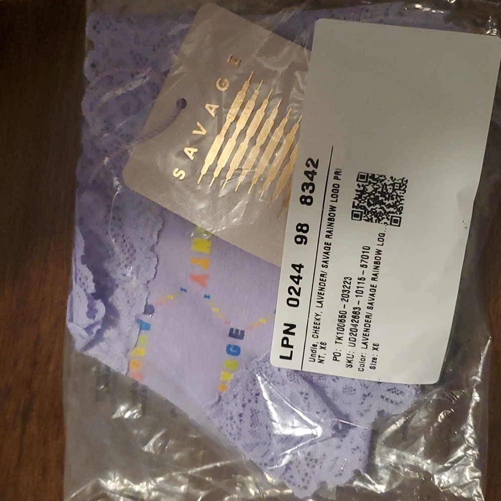 Savage Xfenty size XS cheeky underwear